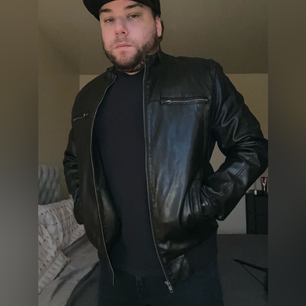 Forever 21 faux leather jacket